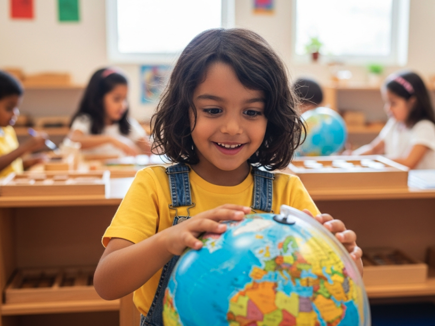 Globe of Land and Water